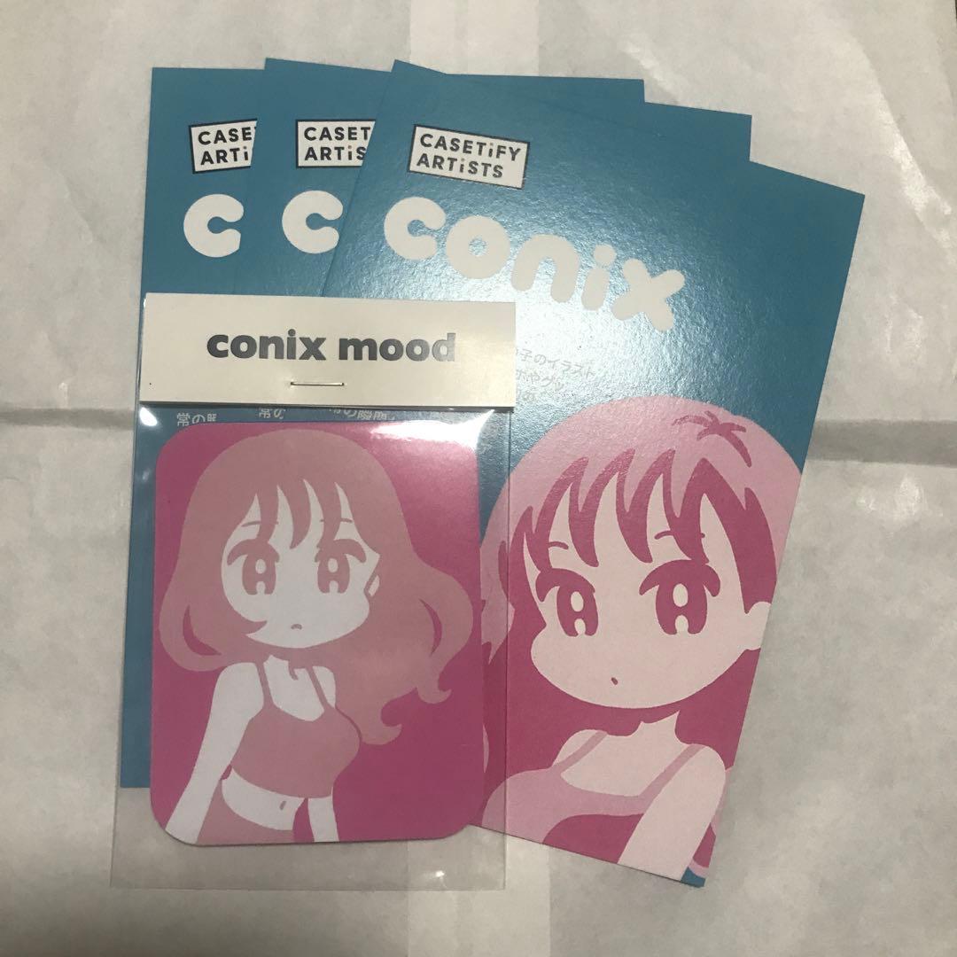 コニックス conix drawing ドローイング ステッカー 福岡限定