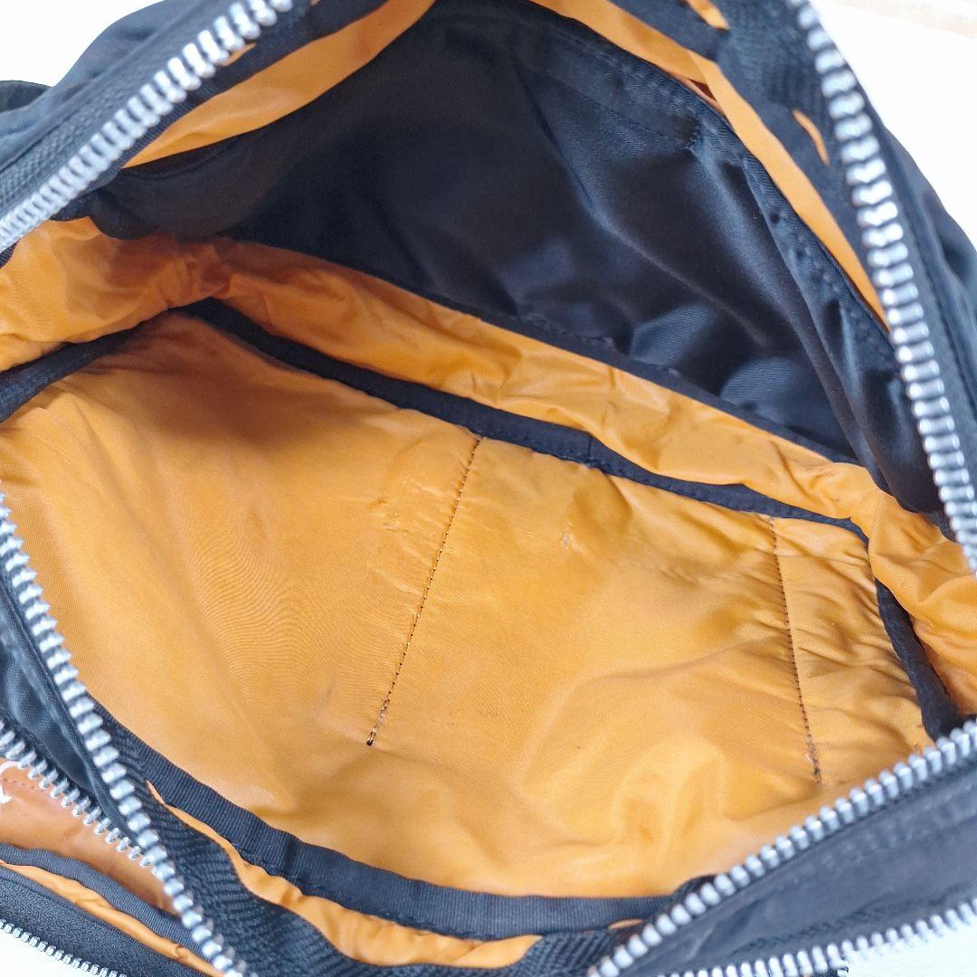 PORTER 2層式　タンカー ショルダーバッグ 男女兼用　ブラック　Sサイズ