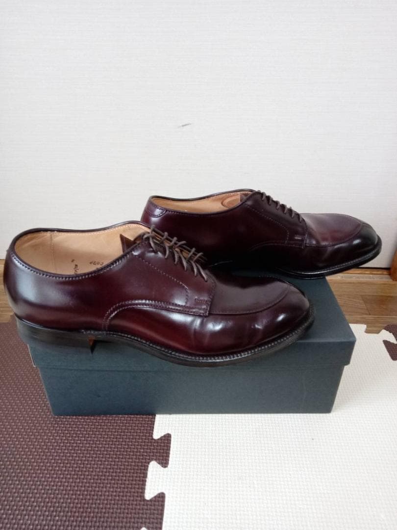 ALDEN　オールデン　54321　Vチップ 　バーガンディコードバン　US8