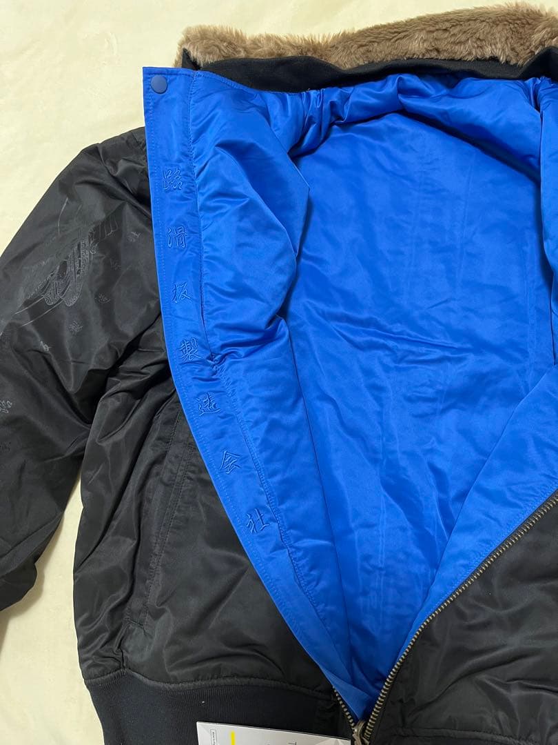 EVISEN REVERSIBLE FLIGHT JKT 新品 Lサイズ