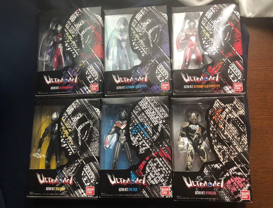 BANDAI ULTRA-ACT ウルトラマンティガ系セット 卸売 通販ゲーム・おもちゃ・グッズ - BANDAI ULTRA-ACT ウルトラマン