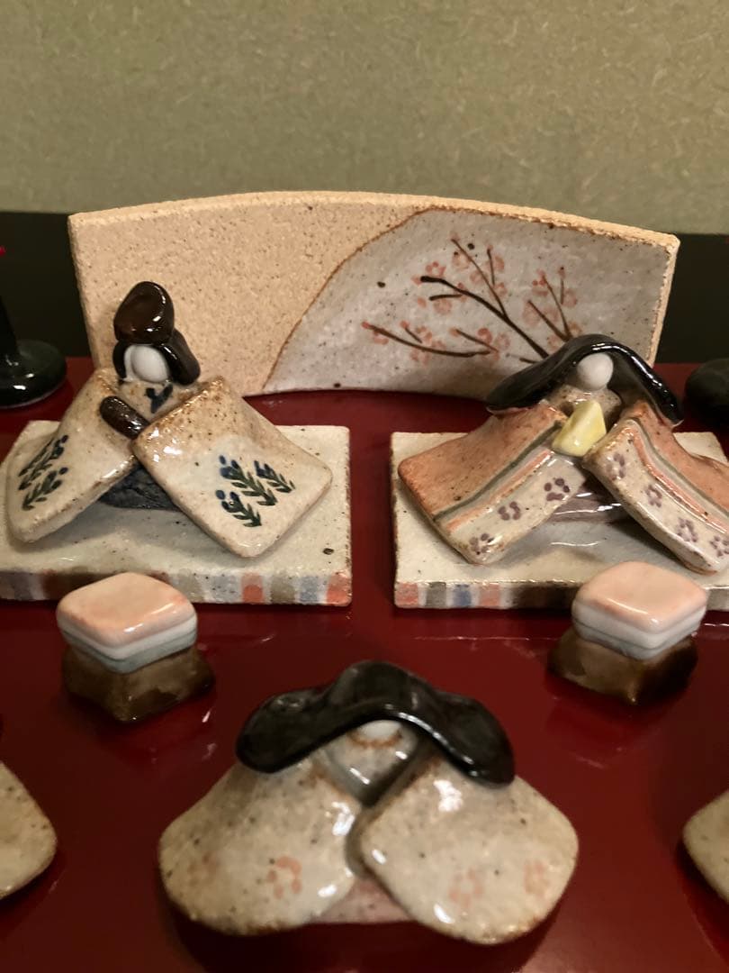 雛人形、たち吉、陶器、新品未使用