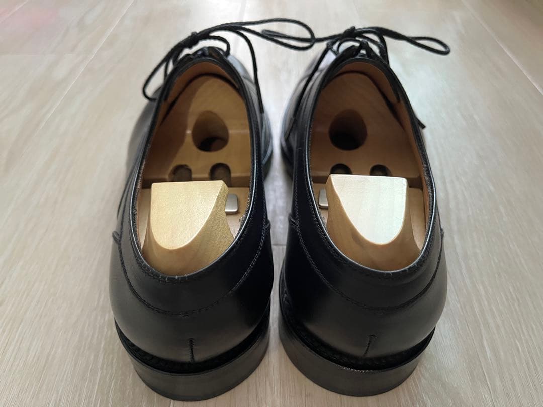 ジェイエムウエストン 330 ストレートチップ ブラック 6/E