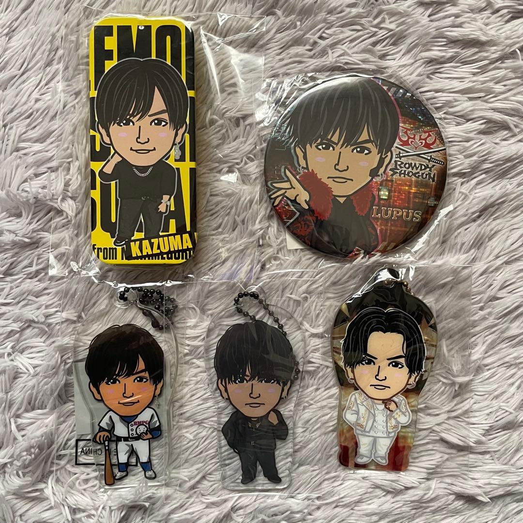 川村壱馬 缶バッジ スライド缶 クリアチャーム THE RAMPAGE ランペ