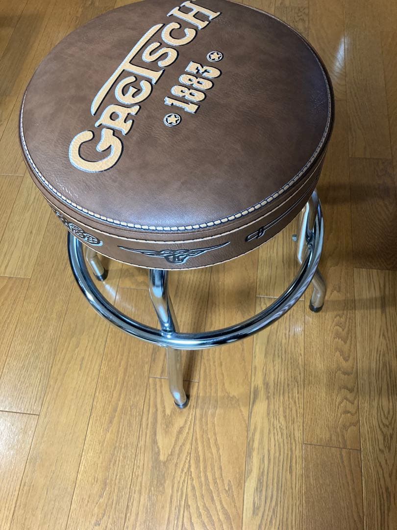 GRETSCH バースツール ブラウンレザー