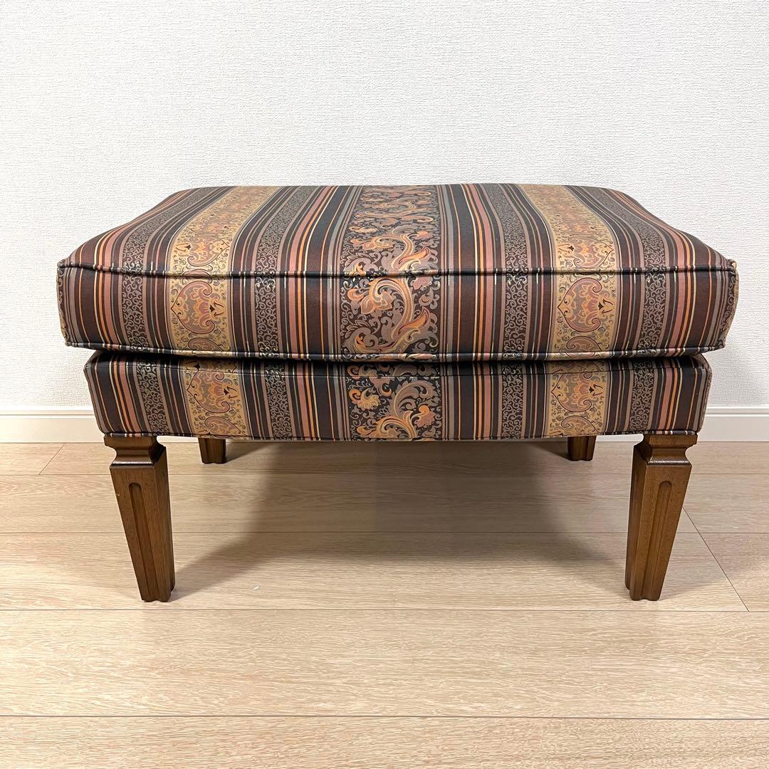 た65【美品】カリモク スツール オットマン ドマーニ UPA216A020