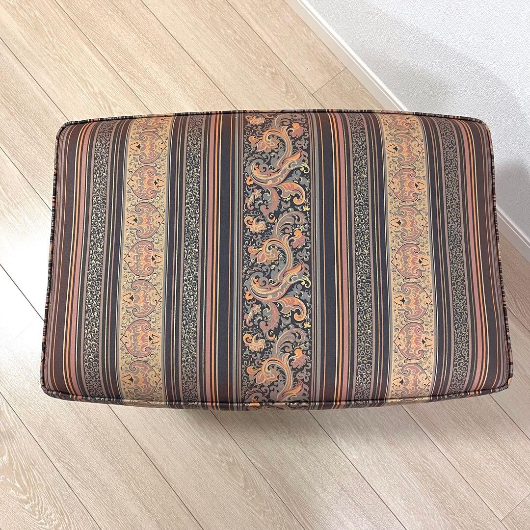 た65【美品】カリモク スツール オットマン ドマーニ UPA216A020