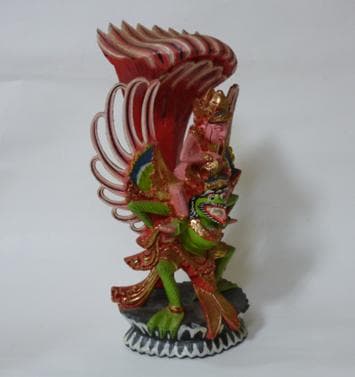 ガルーダ インドネシアバリ島購入品 木製彫刻 経年品 - メルカリ