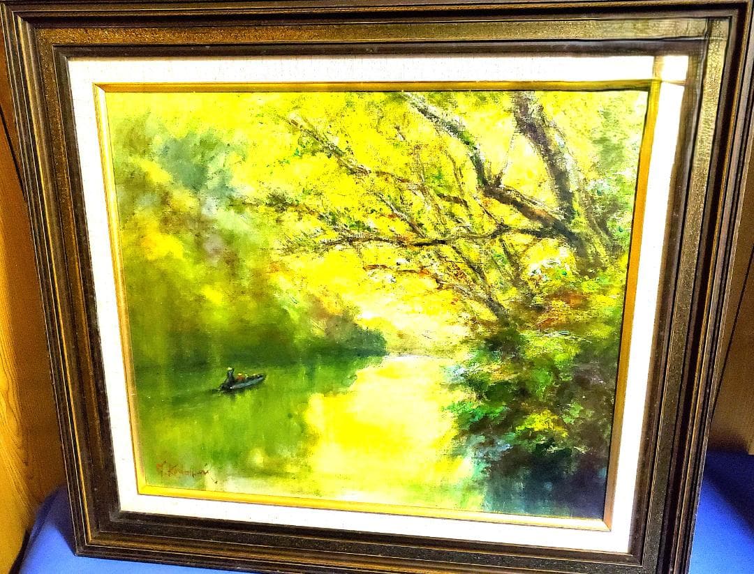 小泊芳彦作 油彩画 風景画 F10号 B-21 - メルカリ