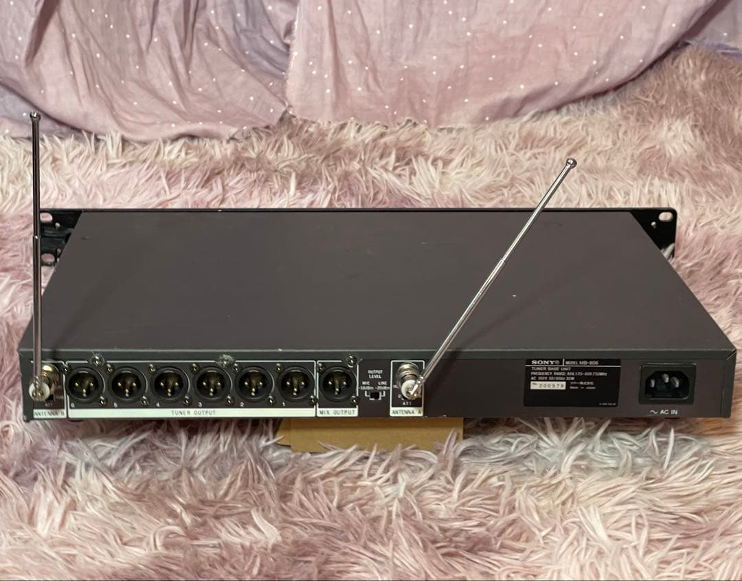 【同時6chセット】SONY ワイヤレスマイク MB-806 / WRT-820