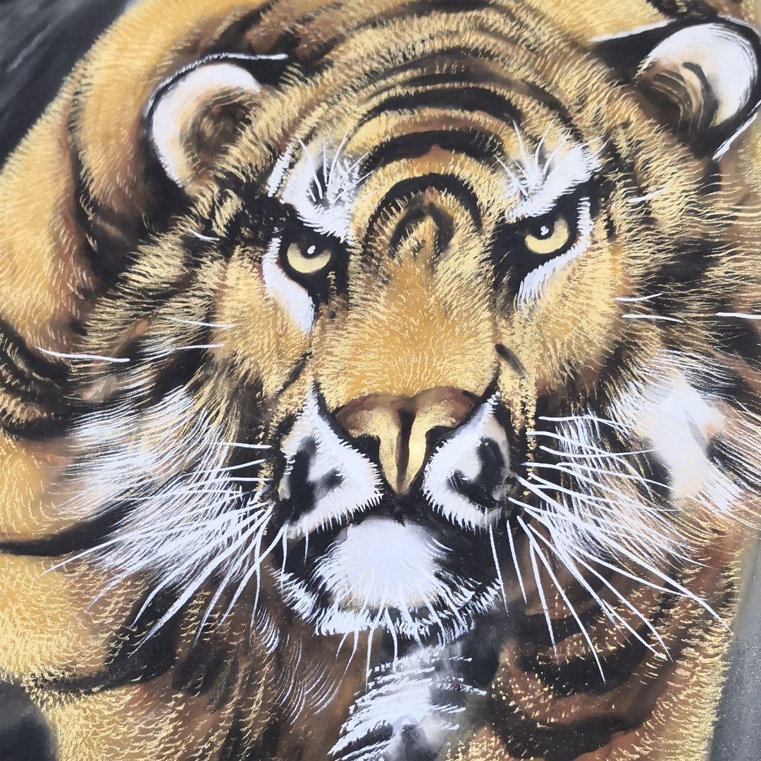 堀江玉鳳虎の掛け軸用の絵