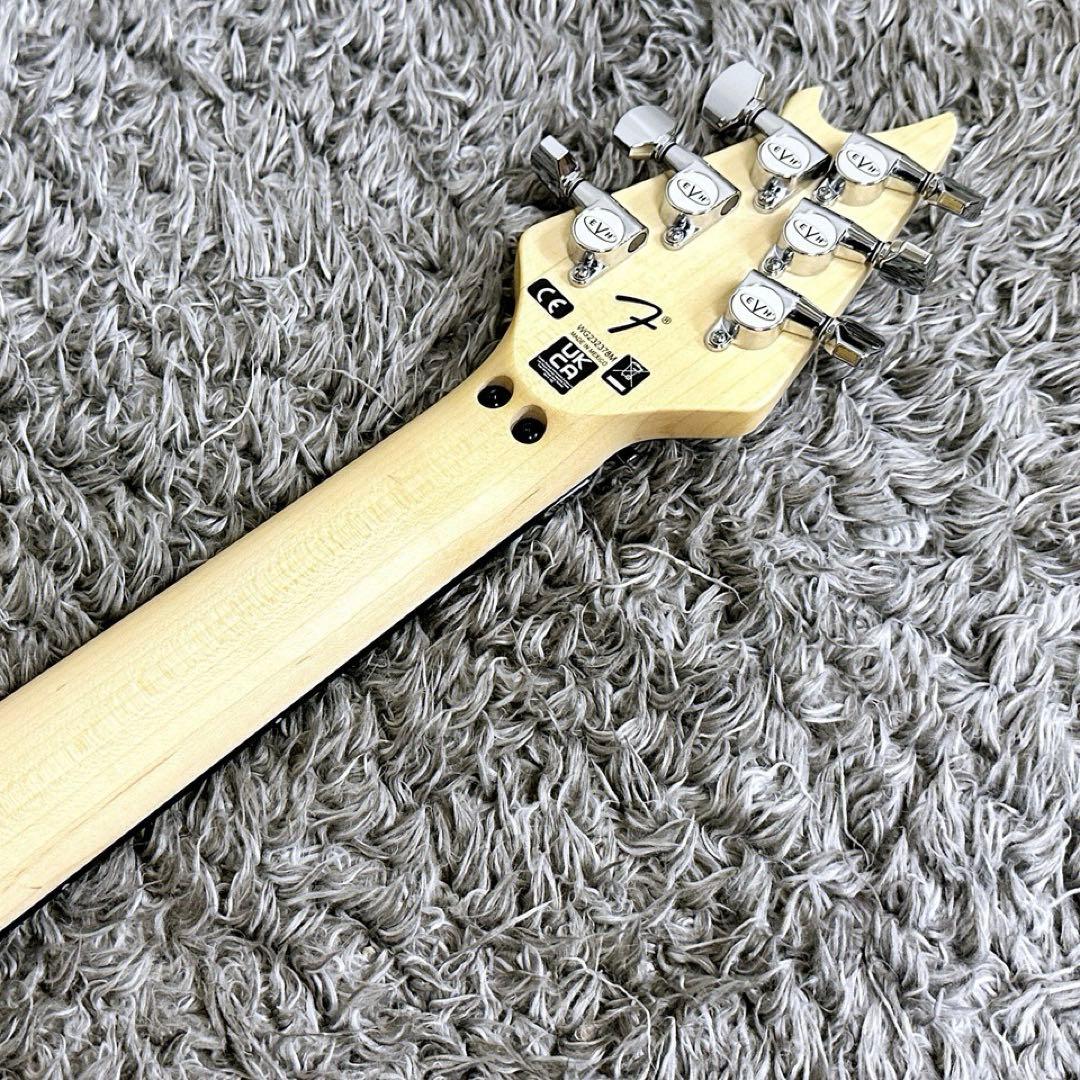 新品未使用品！EVH Wolfgang Special Striped 黒 白