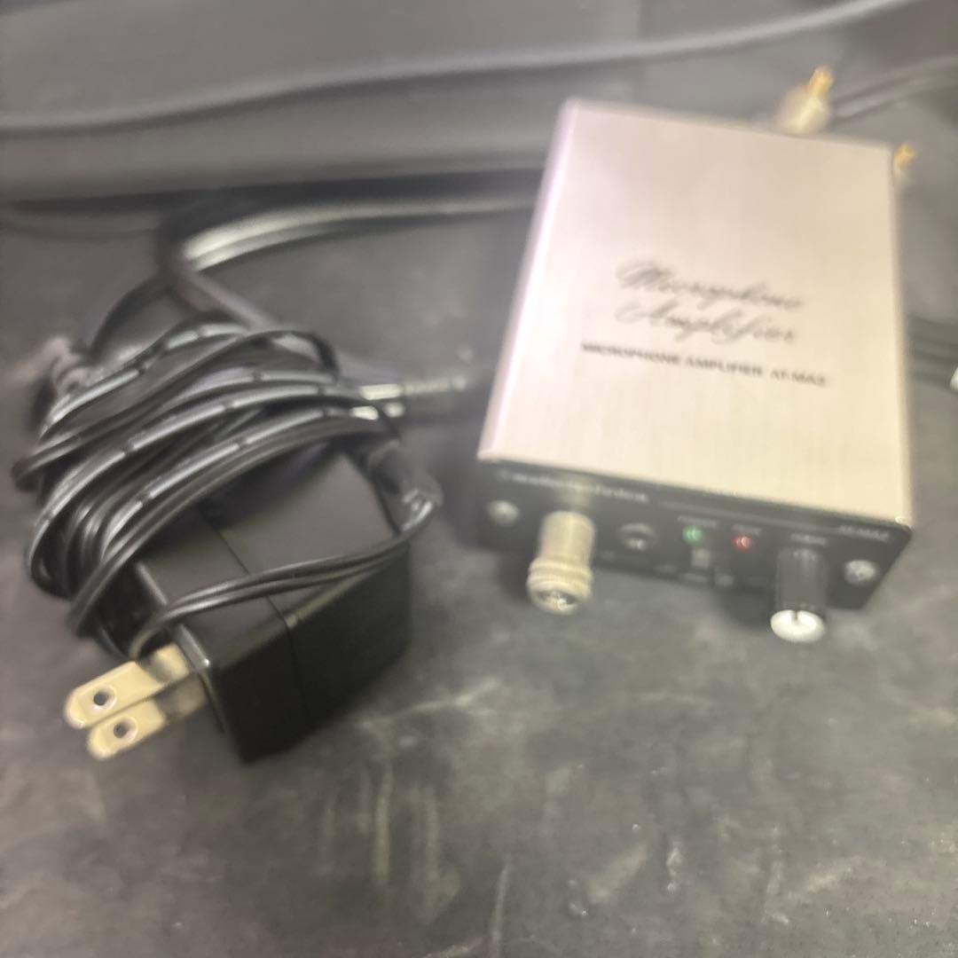 最終値下 BME-200 バイノーラルイヤホン型マイク 接続ケーブル付き