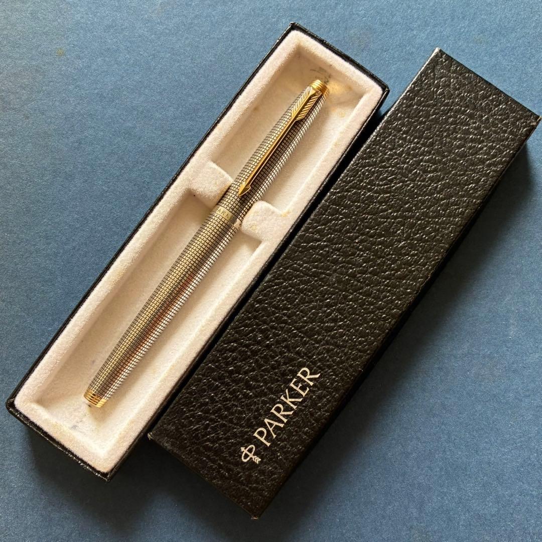 パーカー75 parker75 万年筆 初期型 フラットトップ