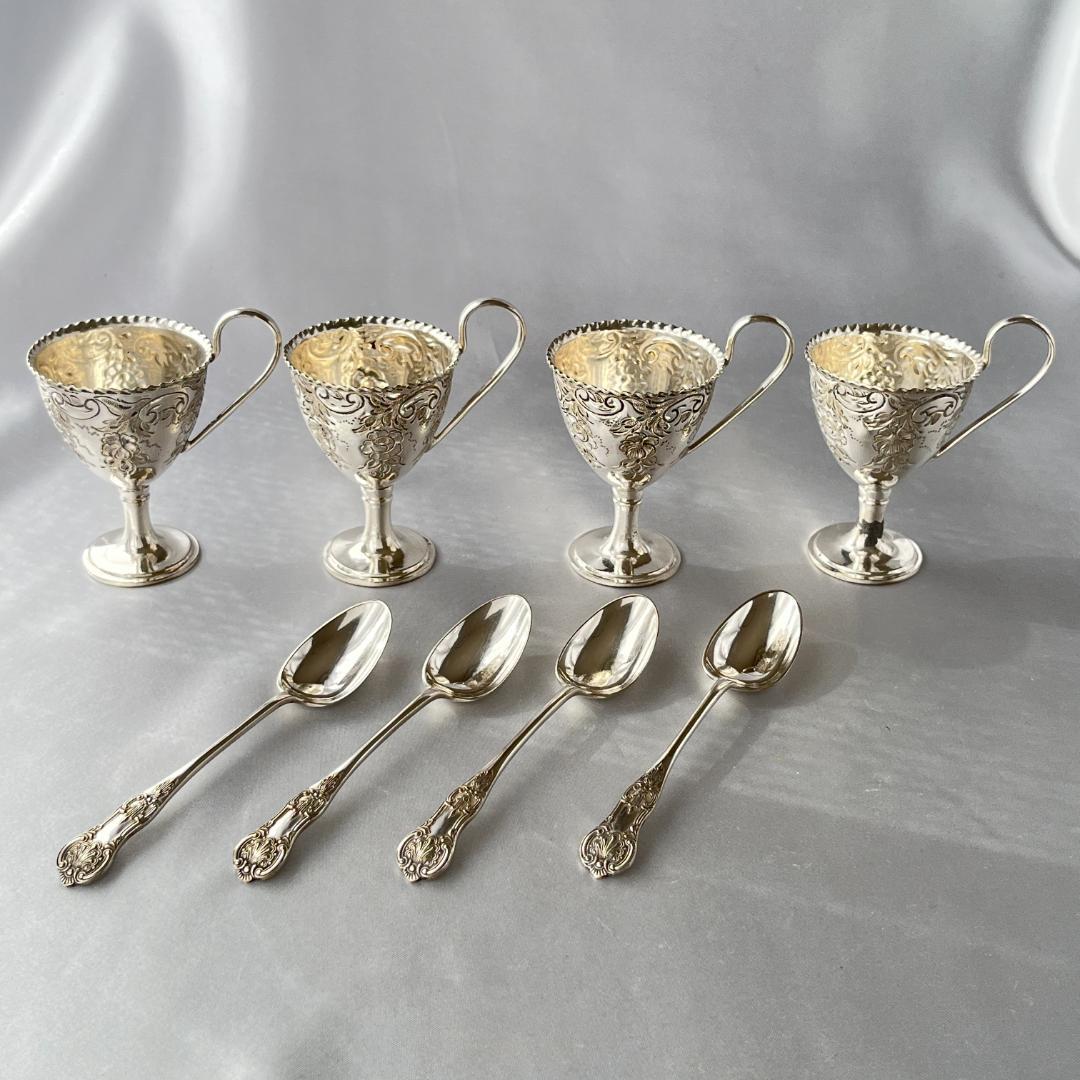 【英国】エッグクルーゼ / エッグセット エッグカップ / スプーン