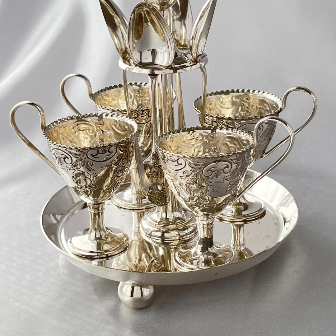 【英国】エッグクルーゼ / エッグセット エッグカップ / スプーン