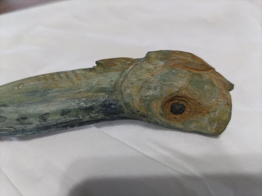 富永朝堂 木彫 干魚 見事な目刺鰯です！ - メルカリ