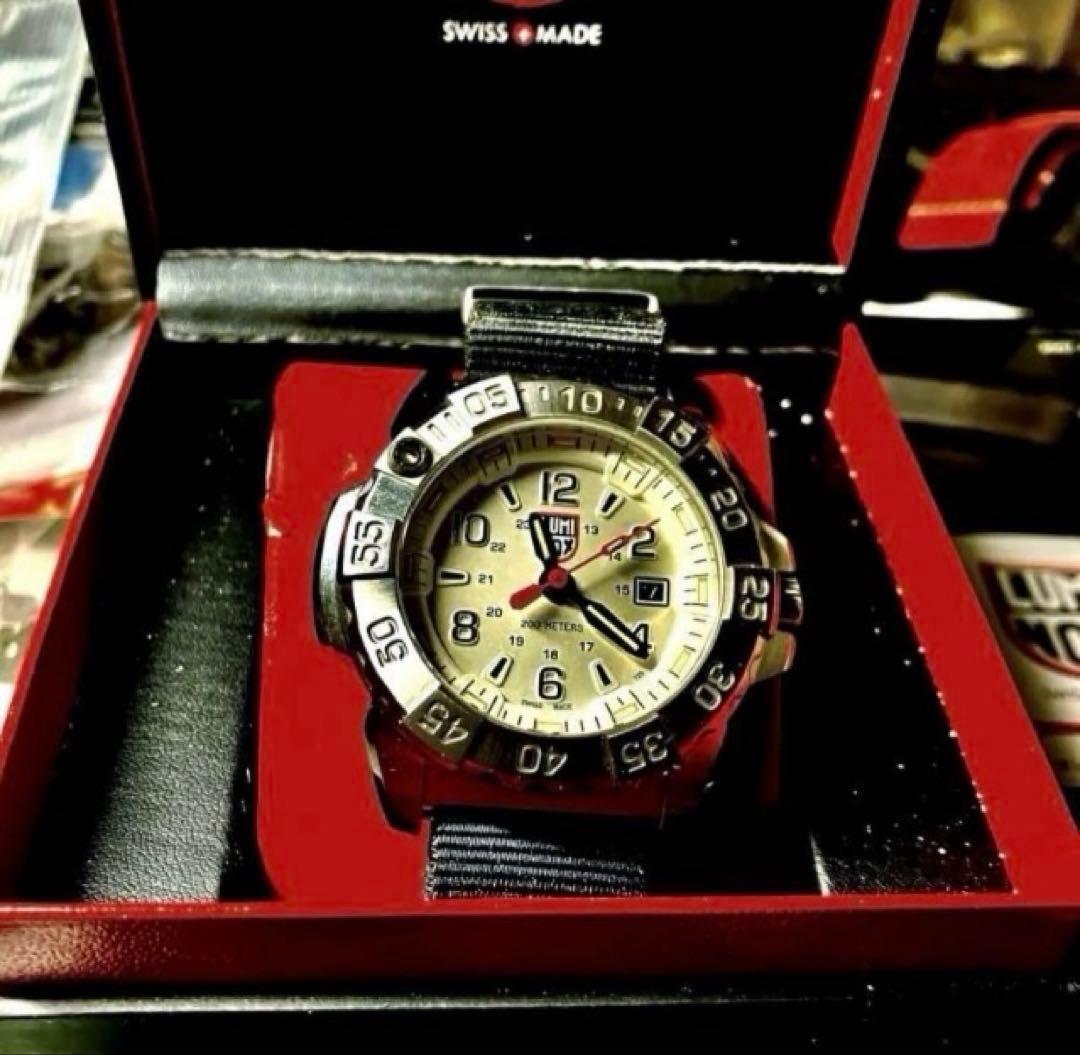 極美品luminox ref3257-1gp 3250シリーズ