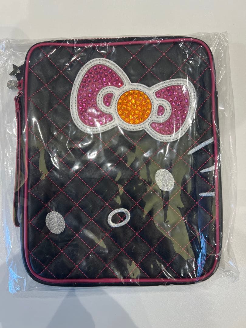 スワロフスキー ハローキティ Hello Kitty Neonケース Zip スワロフスキー Swarovski 『ハローキティ Hello Kitty Neonケース Zip