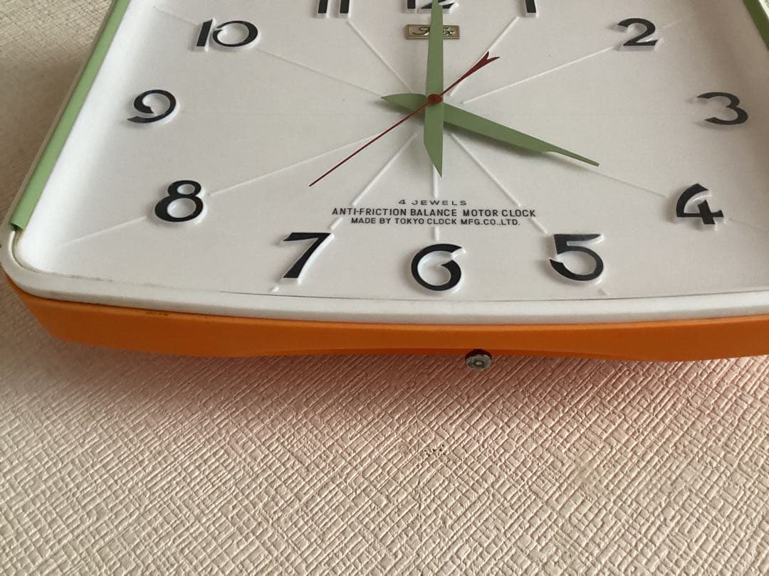 東京時計Flux モーター式時計　昭和40年代