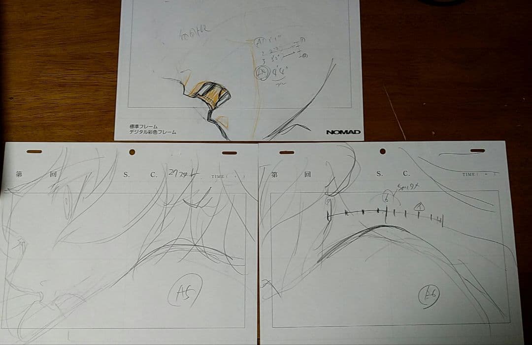 ローゼンメイデン 水銀燈　直筆原画2