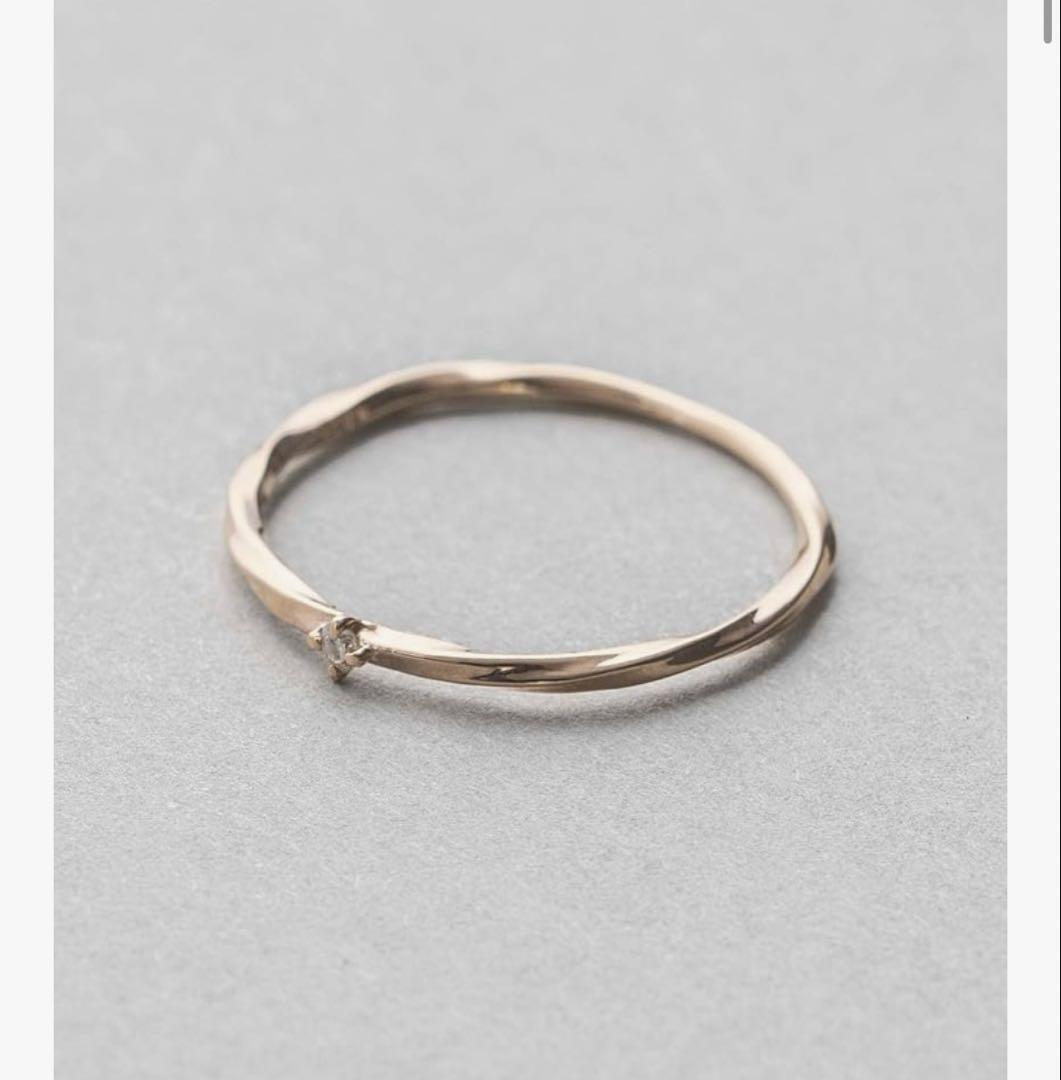 ete ゴールド シンプルリング