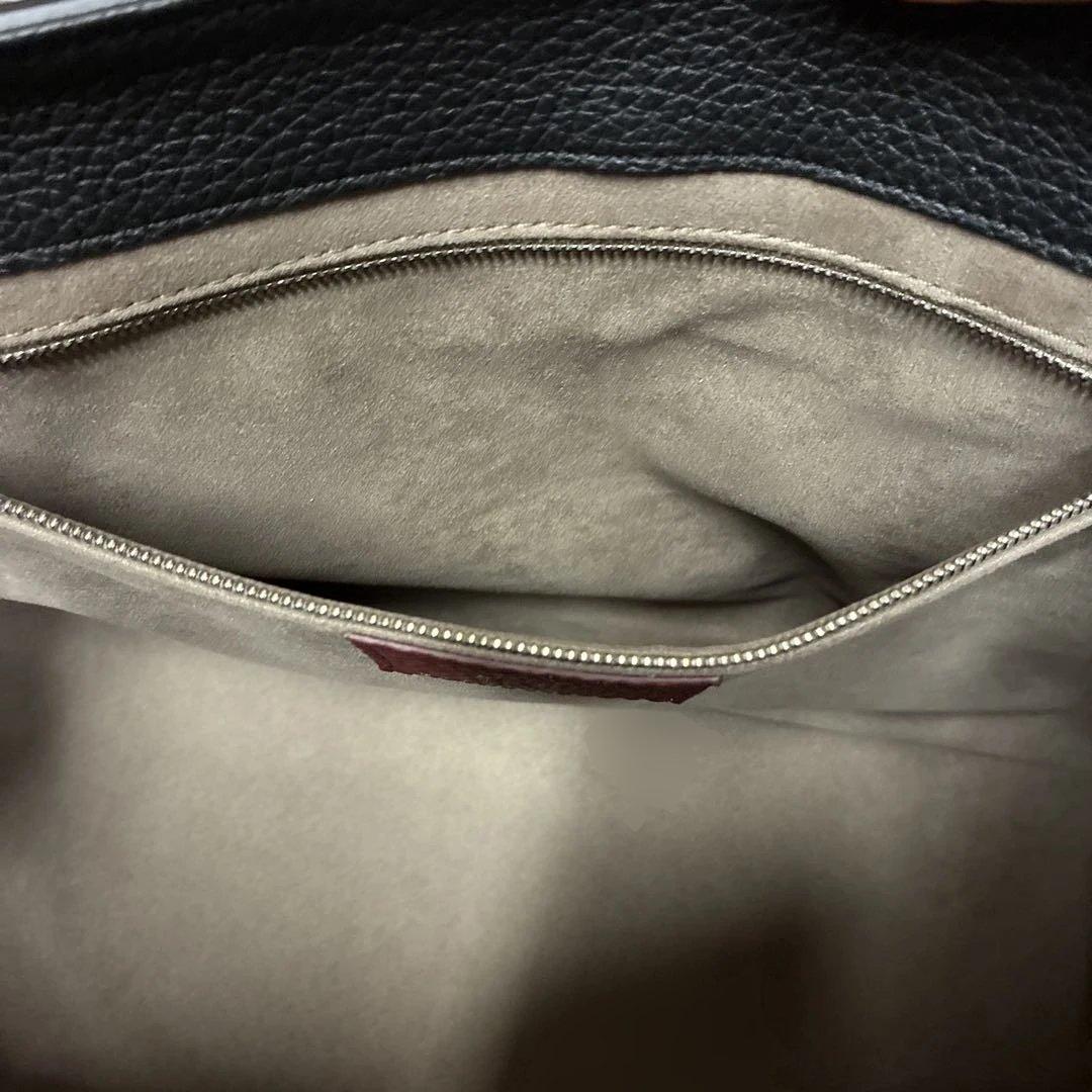 ACATE MESCOLARE トートバッグ　新品同様　タッセル　ブラック