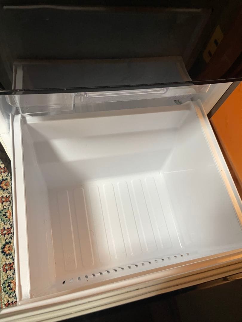 ブラック　冷蔵庫　上冷凍下冷蔵MR-P15A