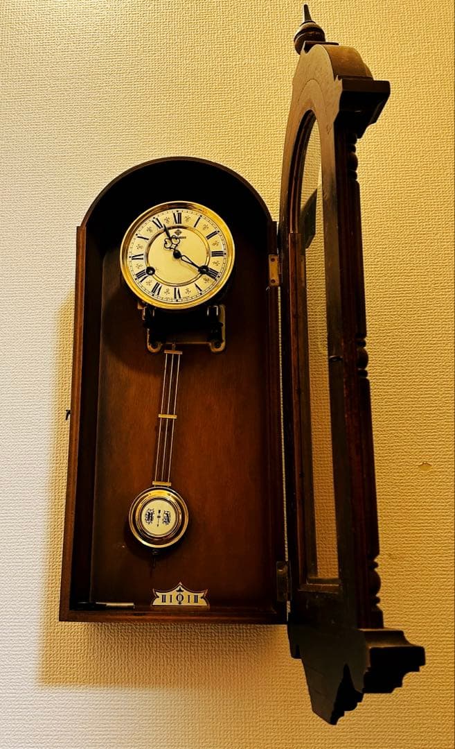 SCHMECKENBECHER エミル　シュメッケンベヒャー　柱時計　古時計