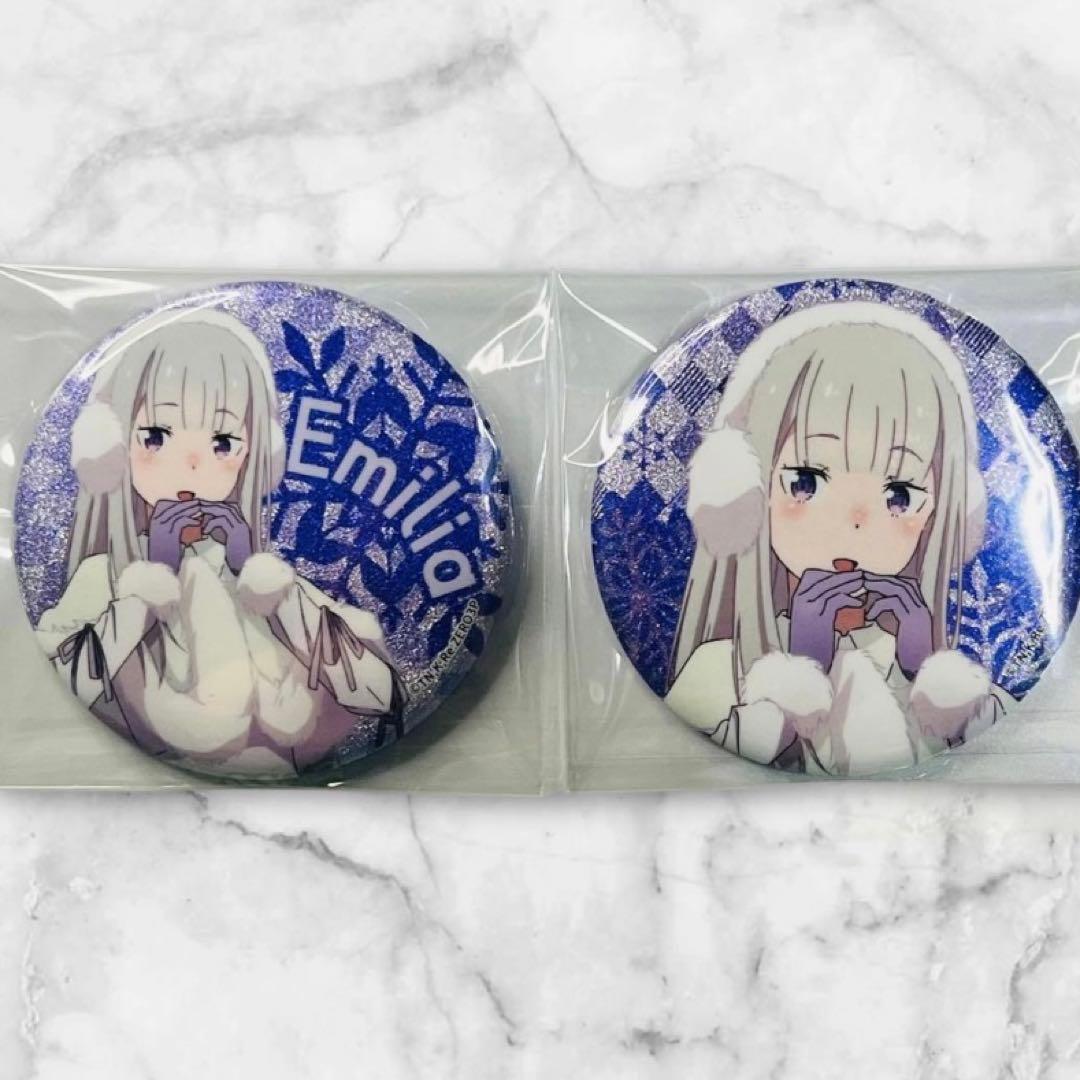 雪まつり 缶バッジ winter リゼロ エミリア 2025 - メルカリ
