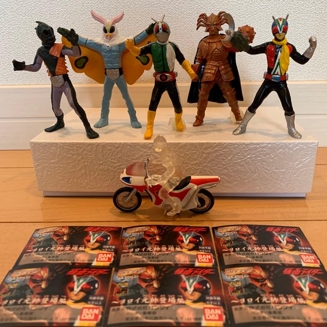 HG 仮面ライダー ヨロイ元帥登場編全6種 クリアバージョン