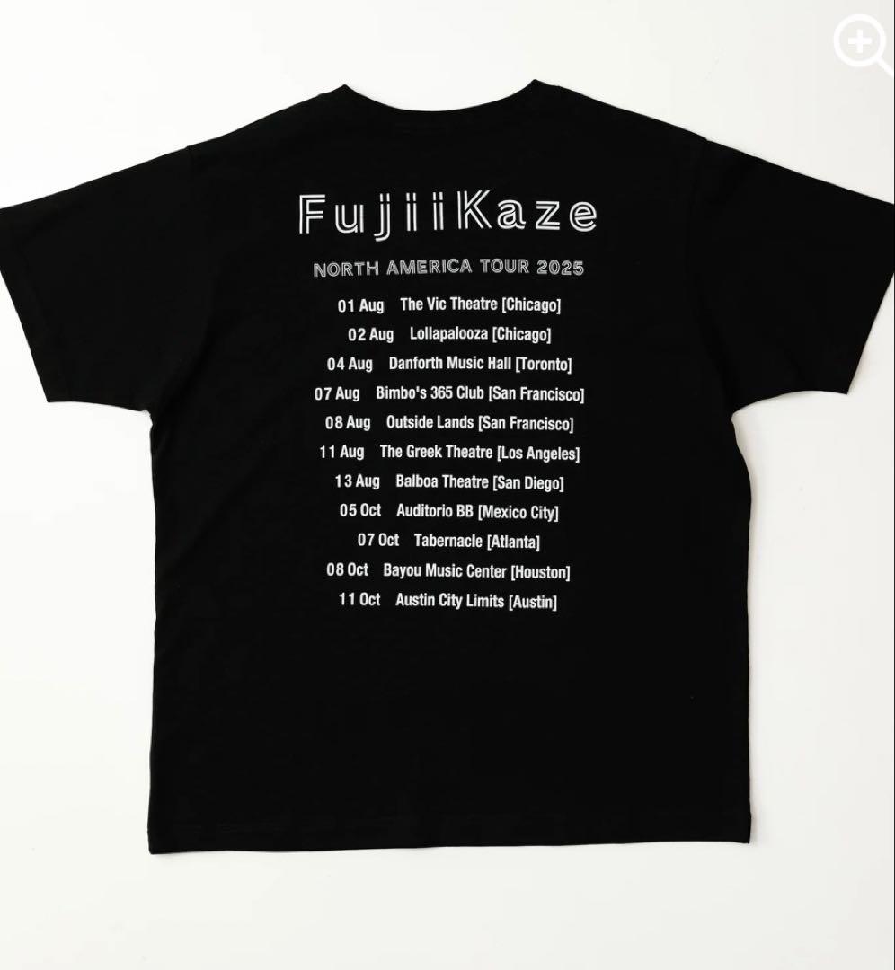 即購入⭕️藤井風 2025 ドリンクTシャツ Mサイズ 新品 未開封ブラック