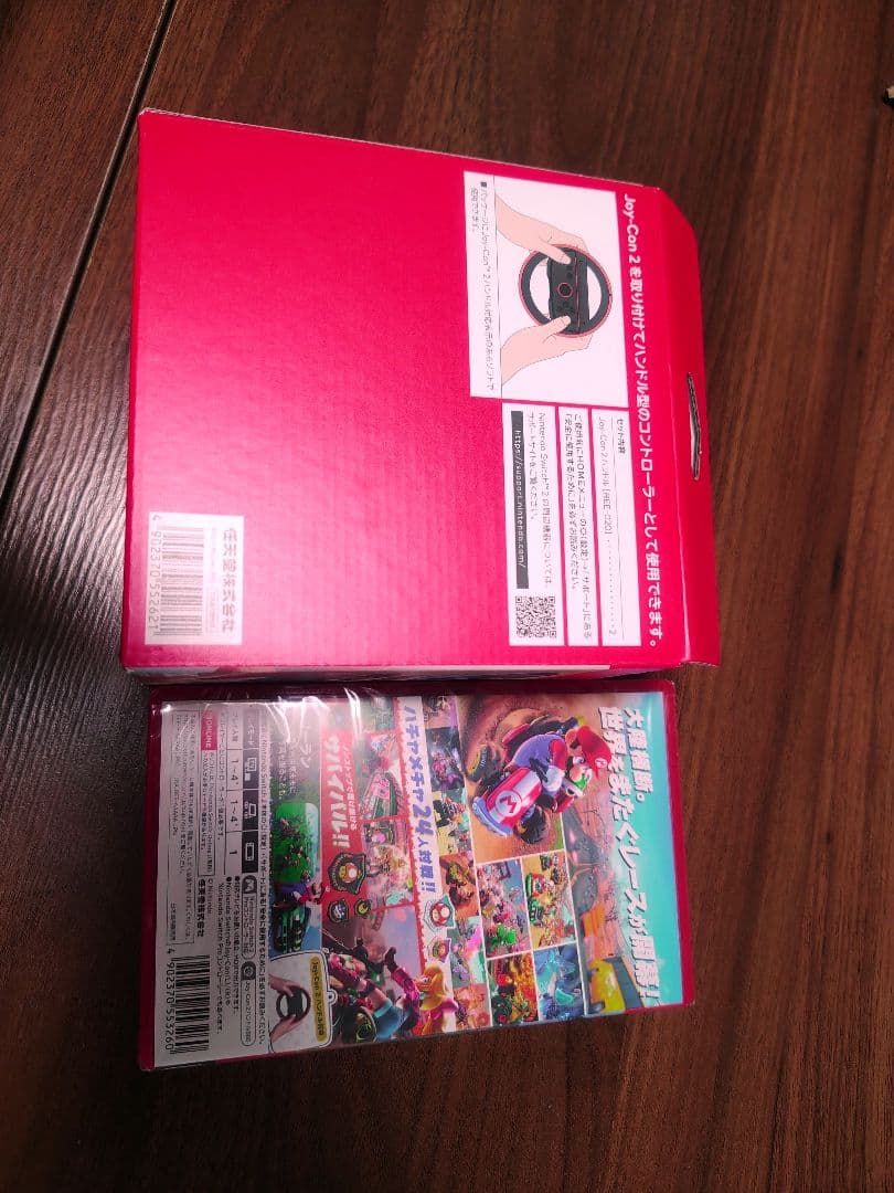 マリオカートワールド　ソフト+ ハンドル型コントローラー×2個セット