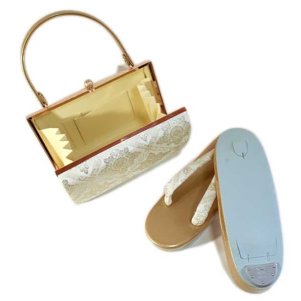 6576_LLサイズ バックセット 西陣織 帯地使用 新品 25cm 幅広