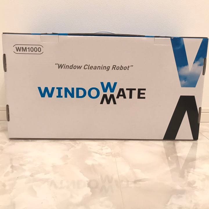 窓掃除 ロボット ウィンドウメイトWM1000-RT10PW 掃除機 屋外側と室内側を一度でキレイにできる窓掃除ロボット「ウインドウ
