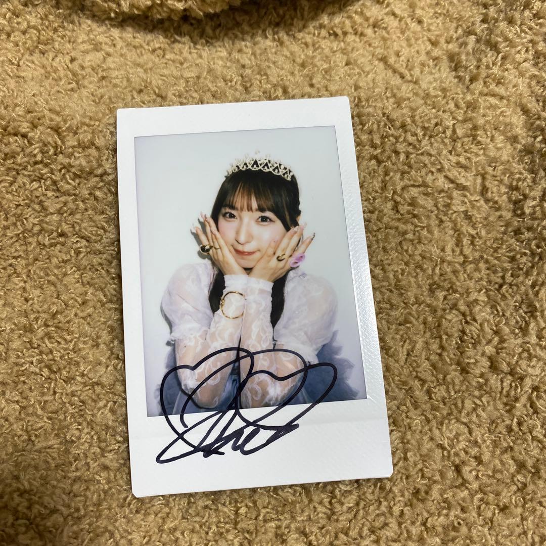 SWEETSTEADY すいすて 塩川莉世 サイン入りチェキ - メルカリ