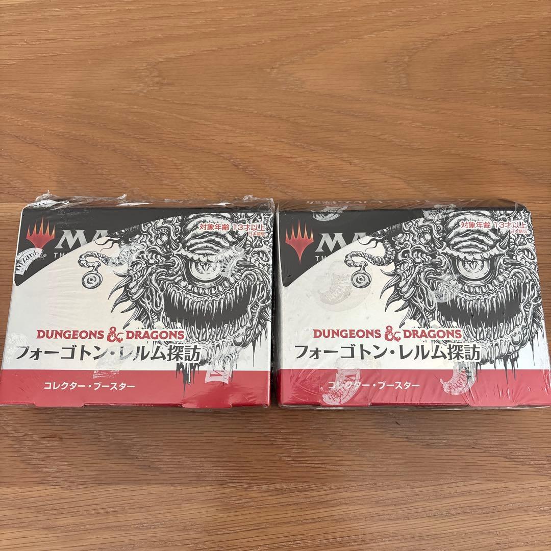 MTG フォーゴトン・レルム探訪 コレクター・ブースター 日本語版 2BOX