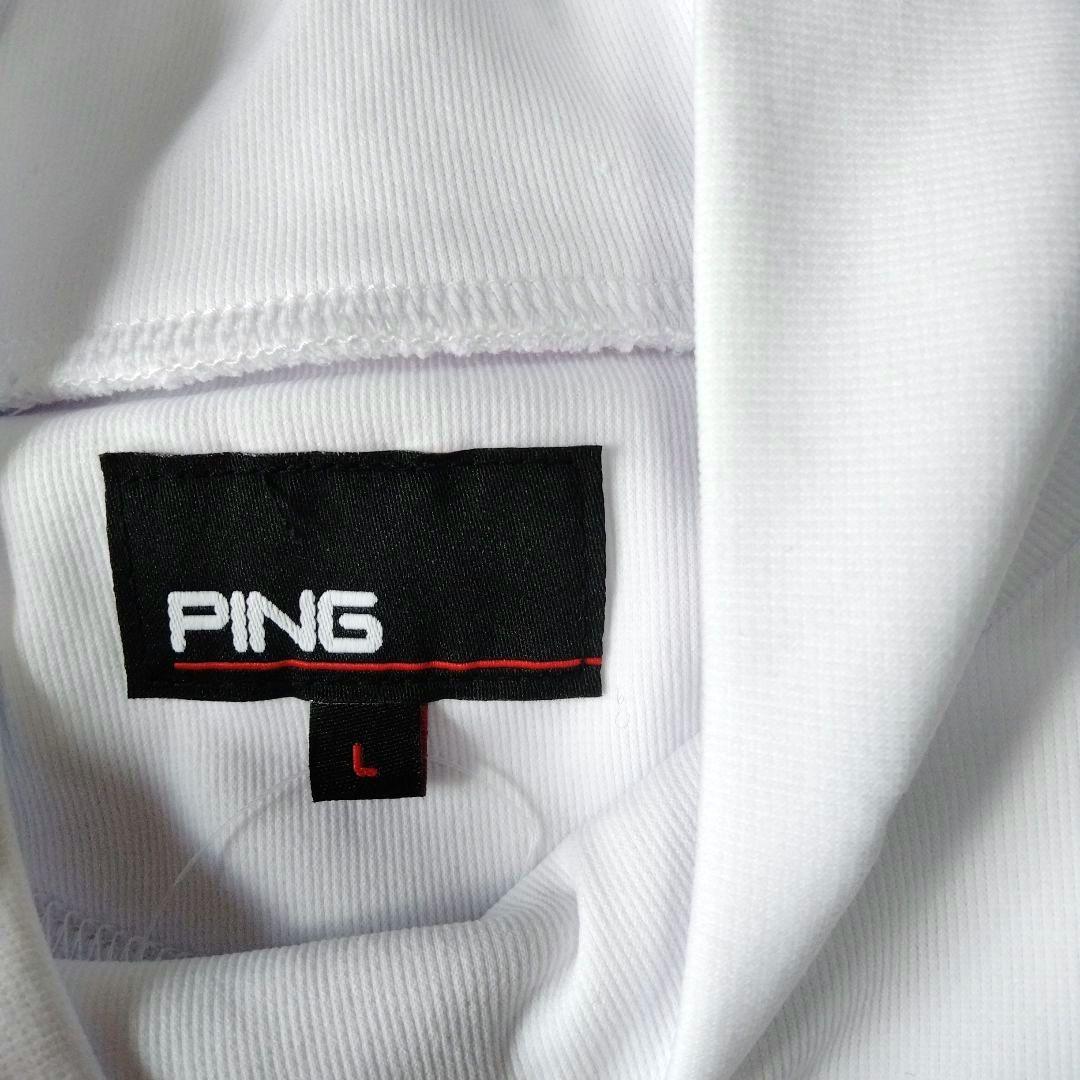 PING/adidas♡モックネック長袖/中綿スカート♡L ゴルフ/スポーツ