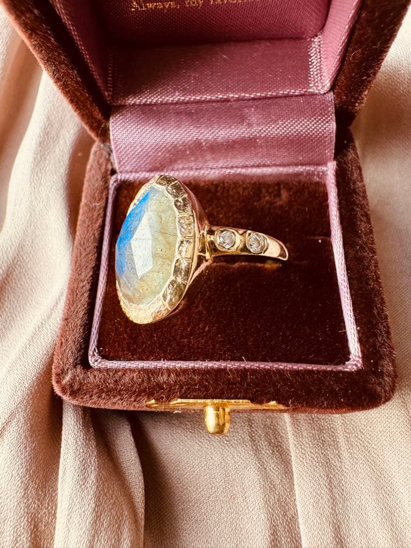 ラブラドライト リング　13号