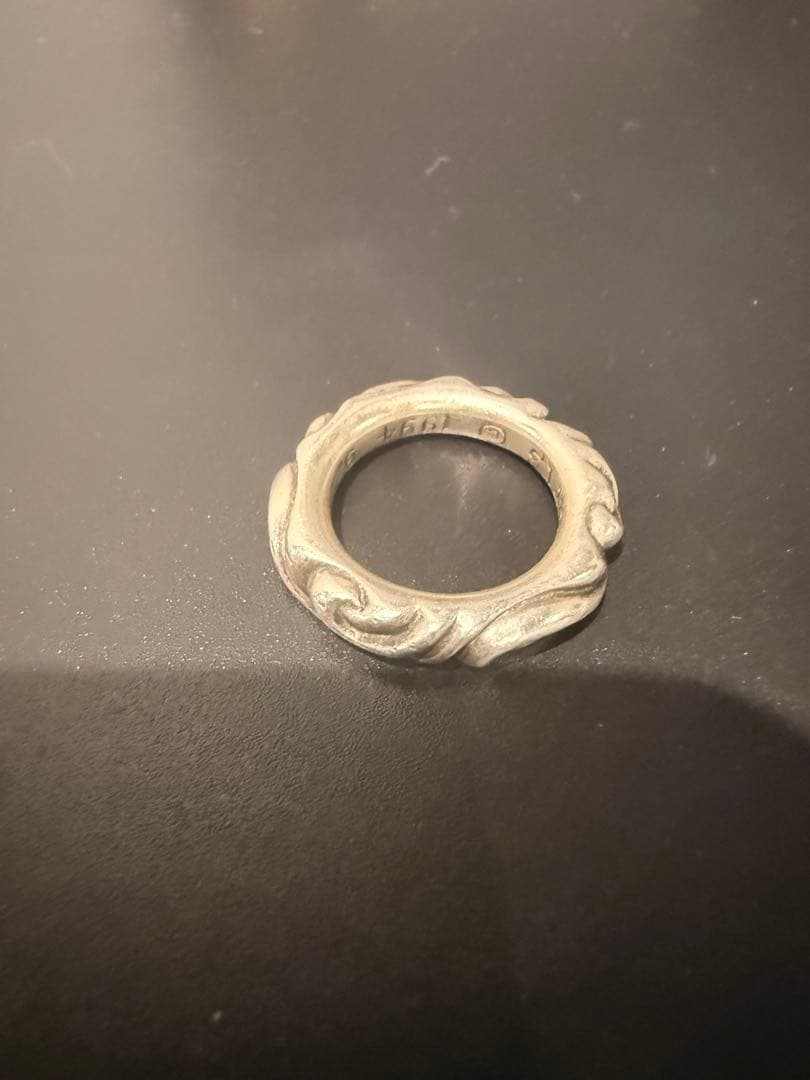 Chrome Hearts クロムハーツ スクロールバンドリング 指輪