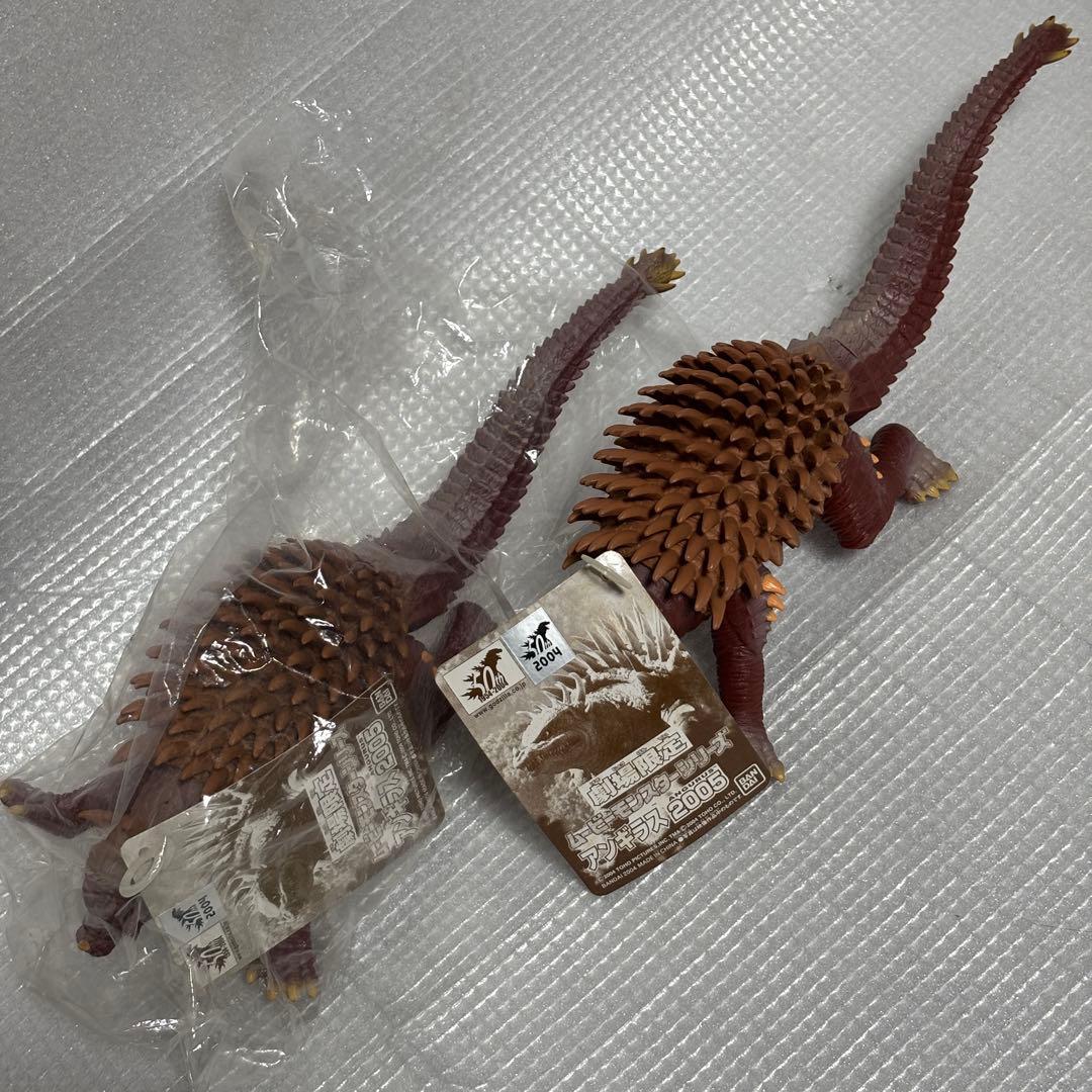 タグ付き未使用 ソフビまとめ売り ゴジラ ムービーモンスター 東宝怪獣 モスラ