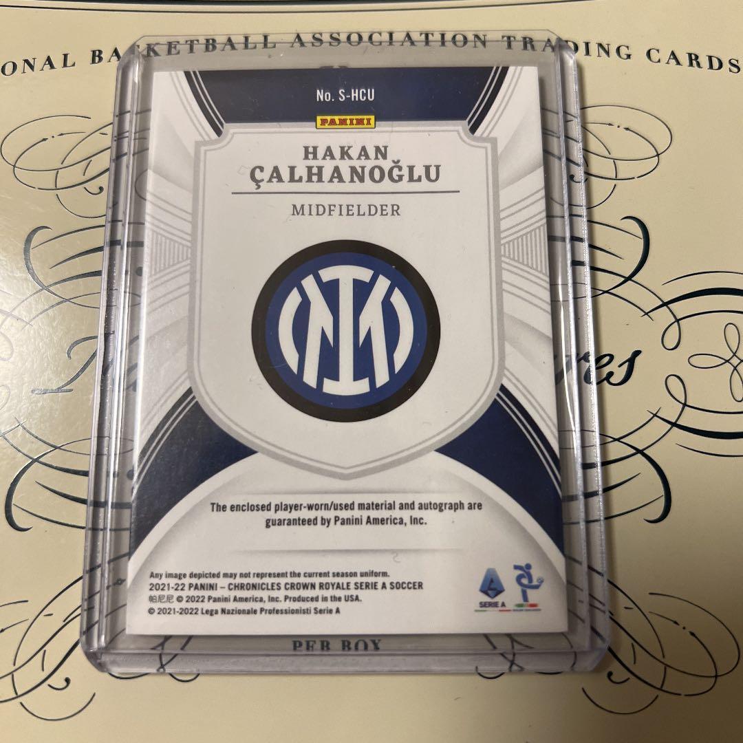 ハカン チャルハノール Panini 直筆サイン 94枚限定