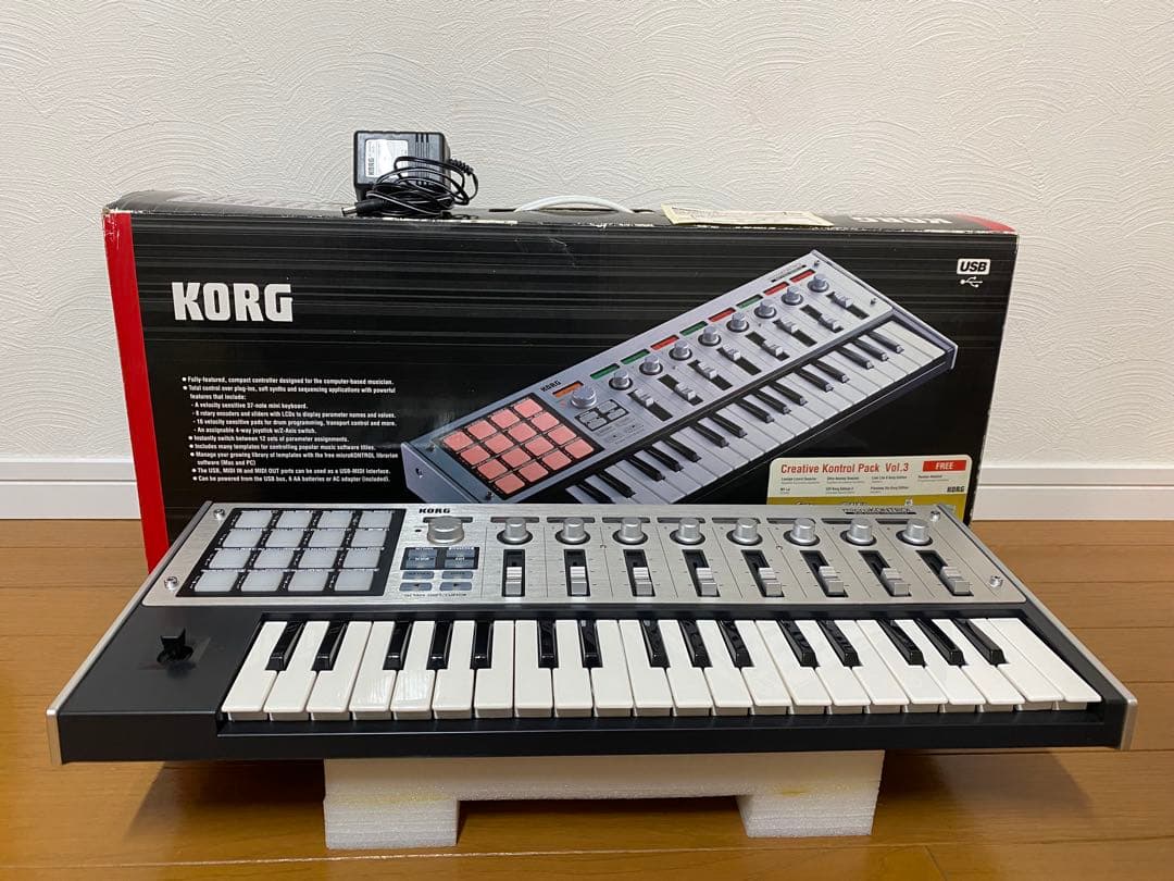 KORG microKONTROL 37鍵 MIDIコントローラー