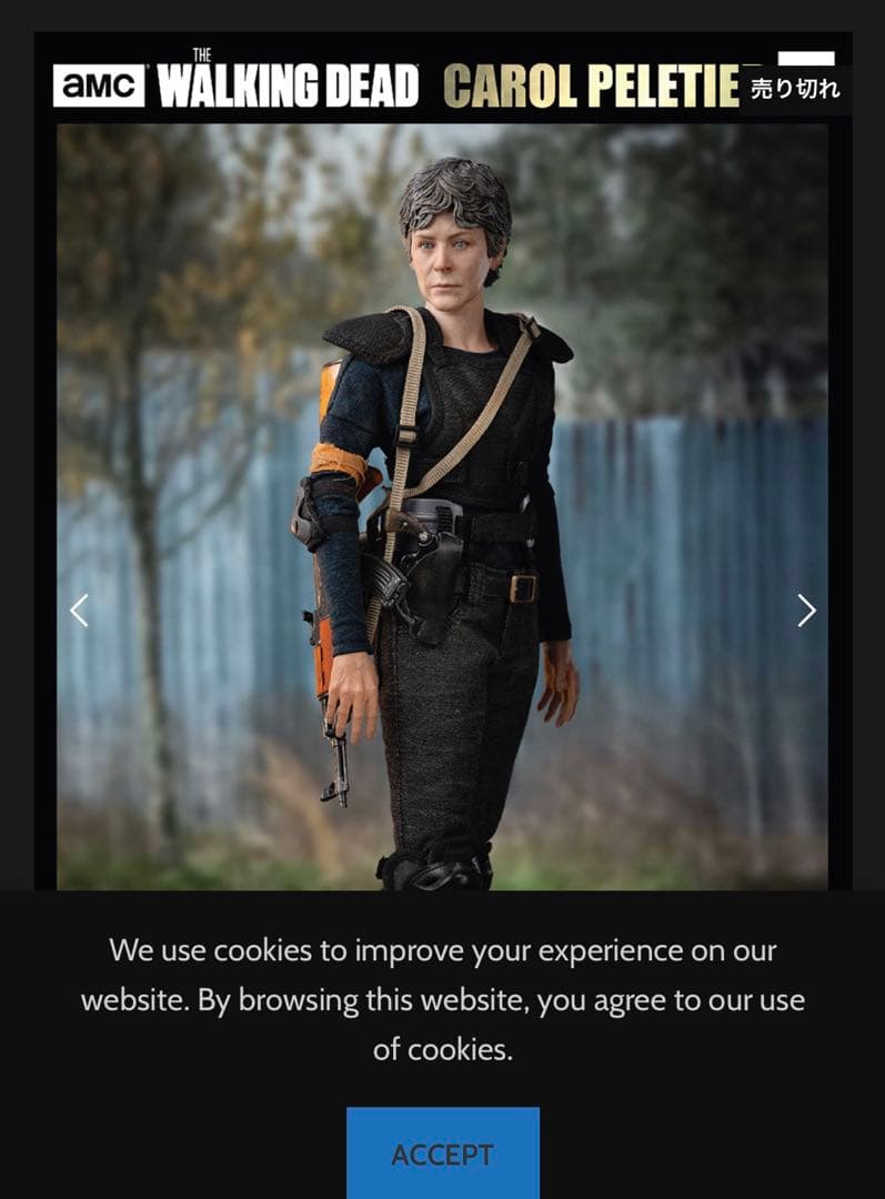 threezero ウォーキング・デッド キャロル・ペレティエ 1/6スケール