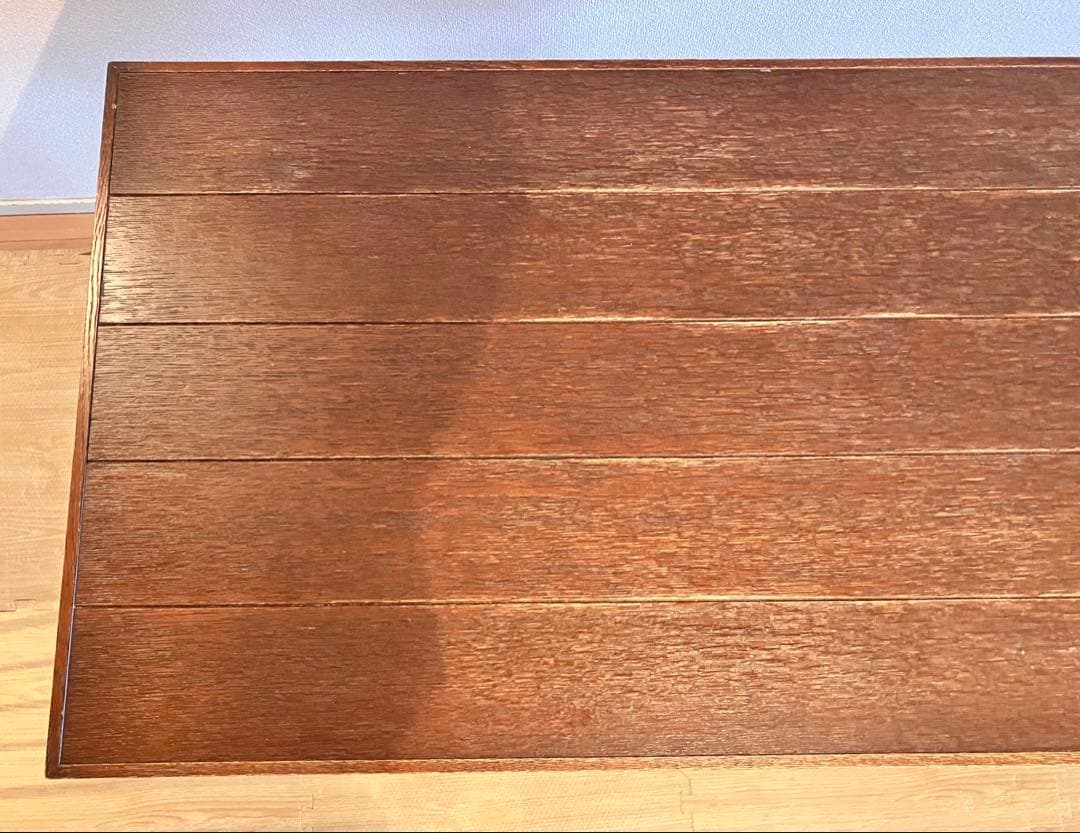 【送料込み】ダイニングテーブル ダークブラウン 木製　インダストリアル