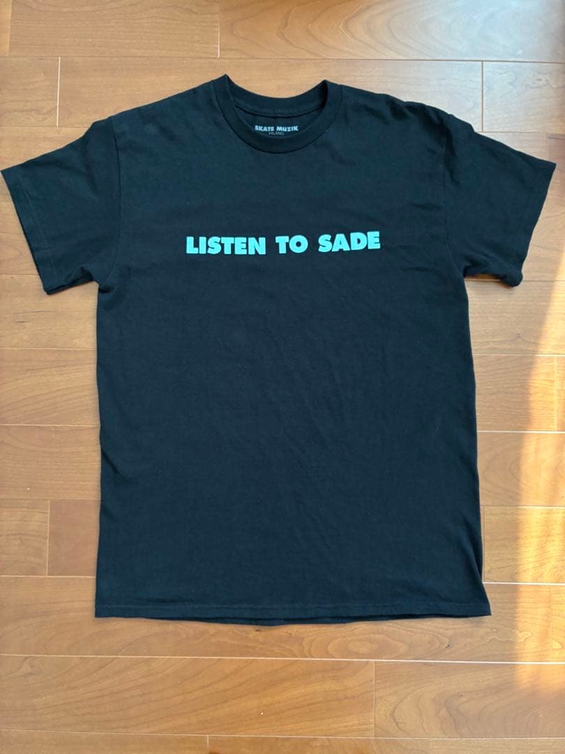 SKATE MUZIK LISTEN TO SADE Tシャツ M - メルカリ