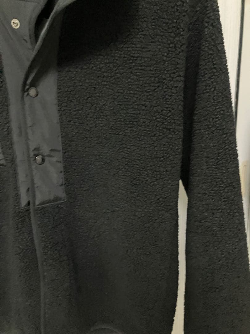 GU×ENGINEERED GARMENTS ボアフリーススナップパーカ