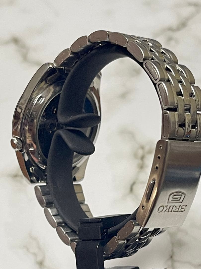 1995年11月製 セイコー5 オートマチック デイデイト　裏スケ　7S26