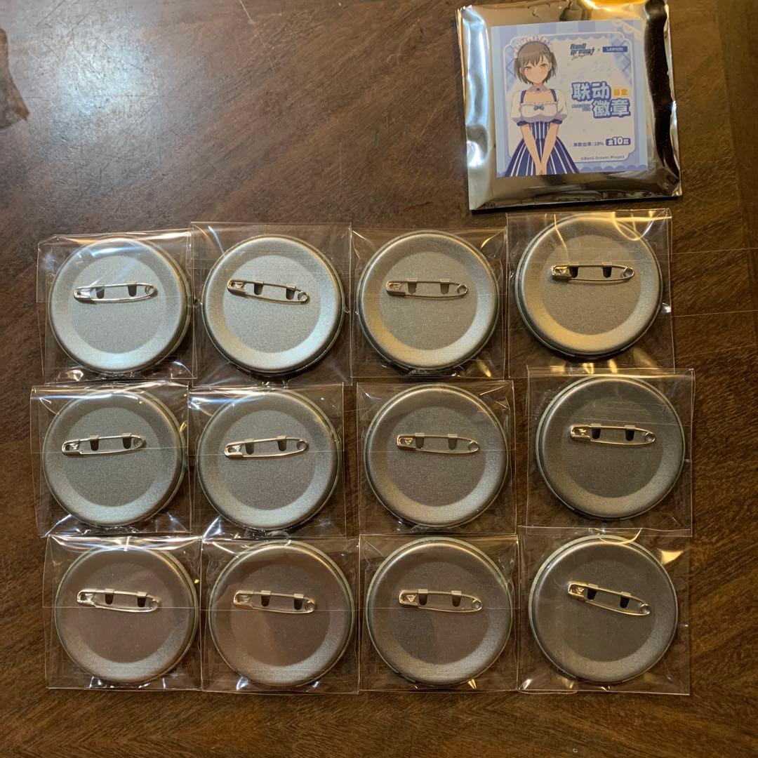 バンドリ Ave Mujica 中国 ローソン 缶バッジ 若葉睦　12点