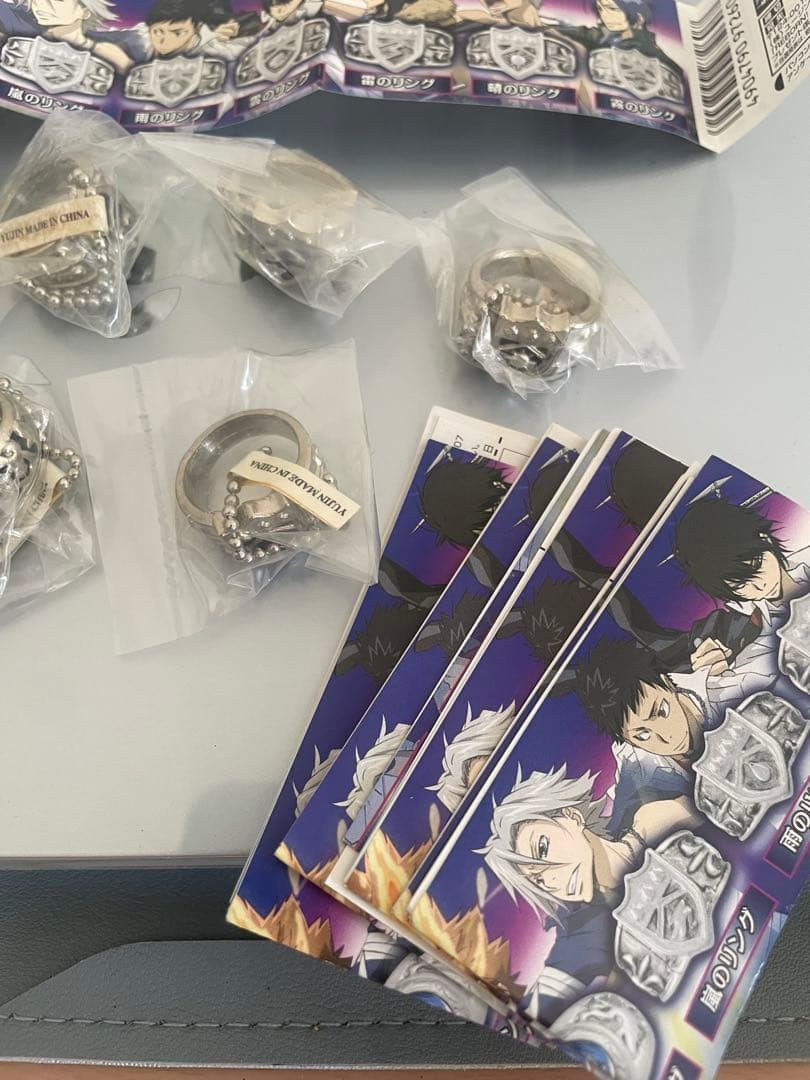 新品 家庭教師ヒットマンリボーン　ボンゴレリングコレクション　コンプリートセット